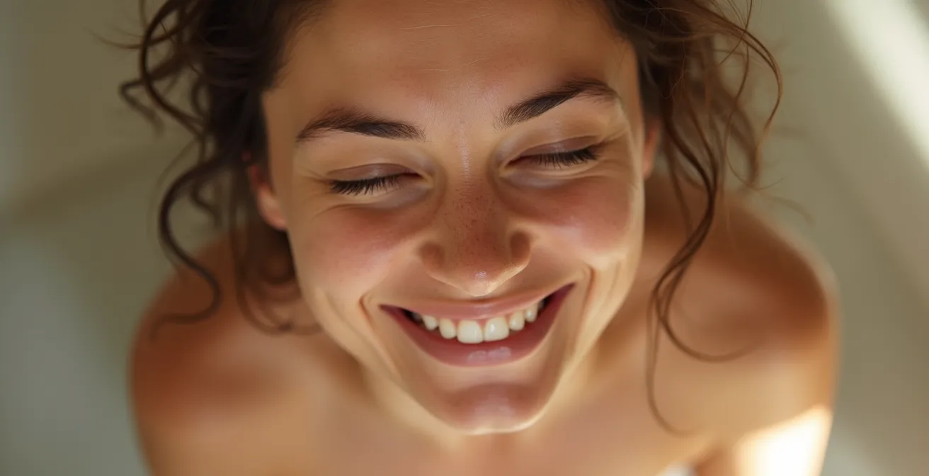 Representación visual del ciclo de culpa y su ruptura a través del autocuidado materno